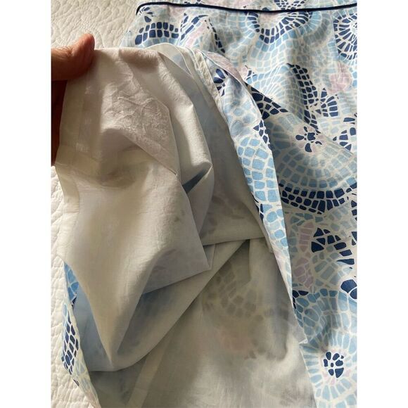 Vineyard Vines Women’s Blue Mosaic Strap Dress Garden Girl Size 0 - Picture 8 of 14